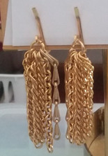 Fashion Jewelry: Clip On 1.25" Tassel Earring 06-01-2024
