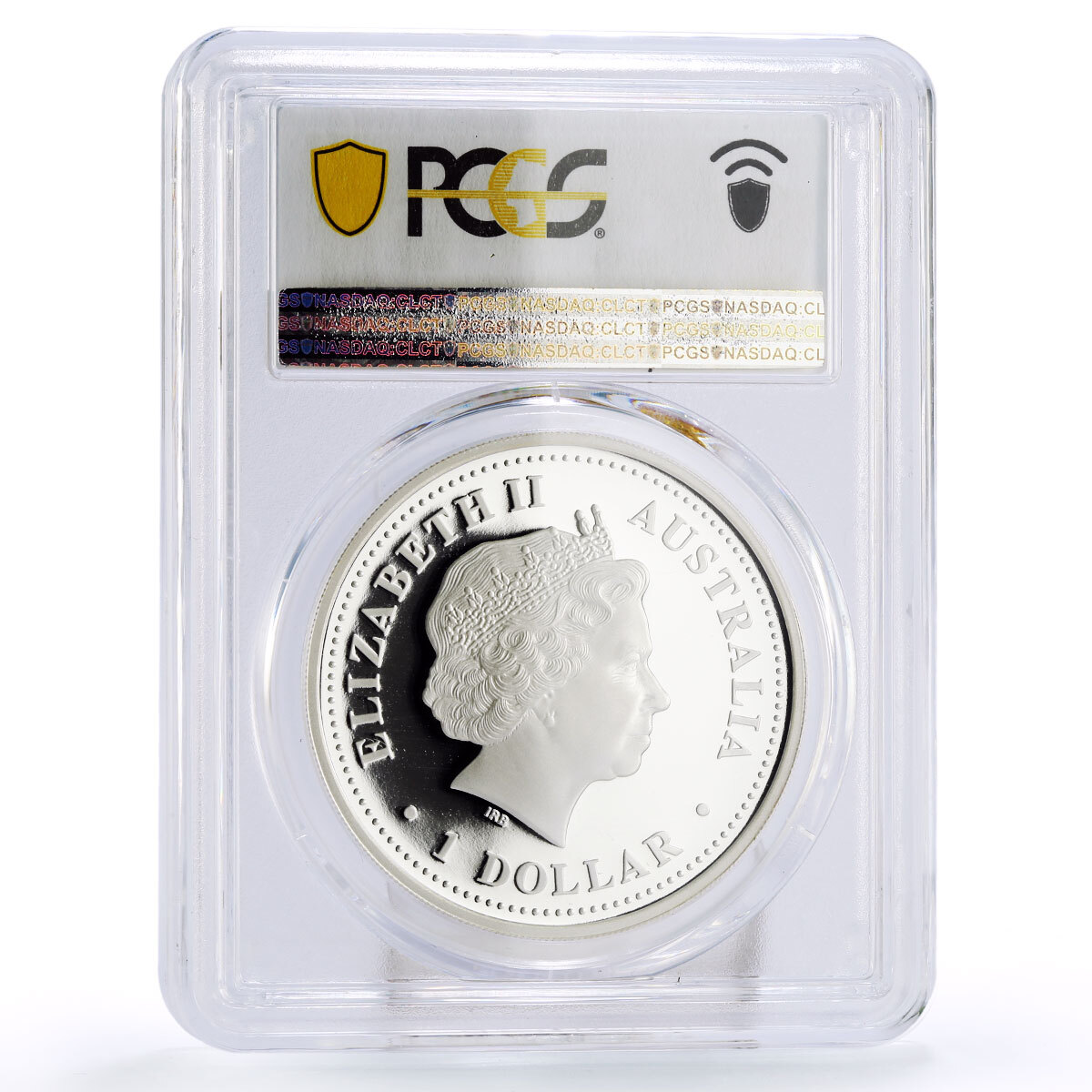 Australia 1 dollar Antartic South Magnetic Pole PR70 PCGS silver