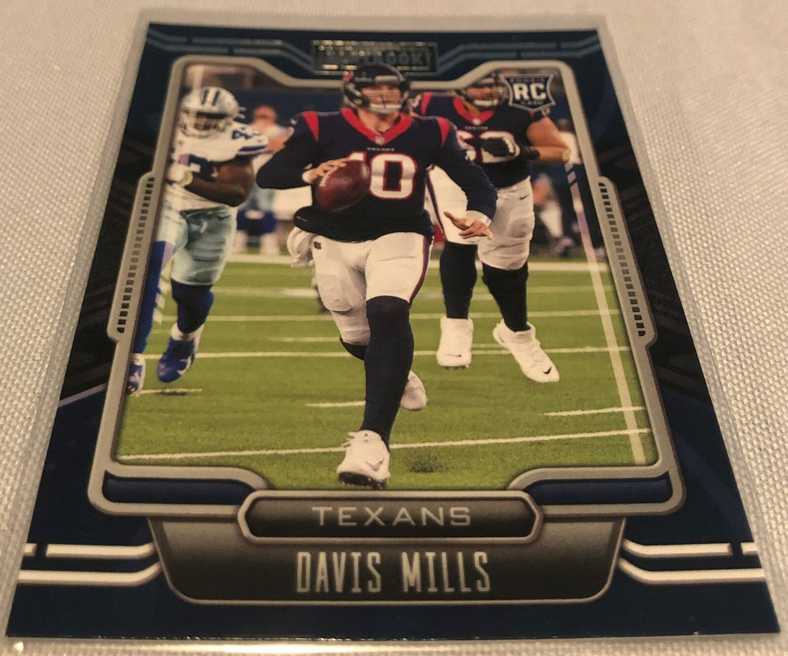 2021 Panini Playbook Football Davis Mills Houston Texans Rookie Card #123