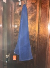 Elevate Brand Metro Blue Fleece Scarf w/Pockets, 62  x8  Polyester NWT