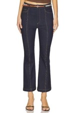 NEW Cinq A Sept Rhinestone Shannon Pant Indigo 48101214