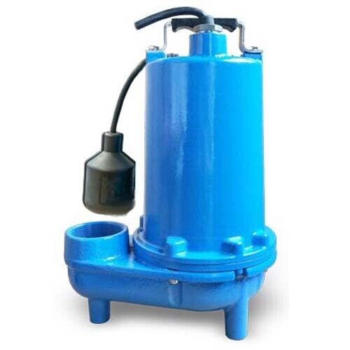 Submersible SEWAGE TRASH Pump - 2" Out - 104 GPM - 115 V - Self Priming - Float - Picture 1 of 1