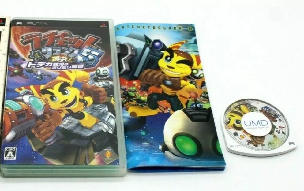 Ratchet & Clank Maru Hi Mission Ignition - Sony PSP Playstation