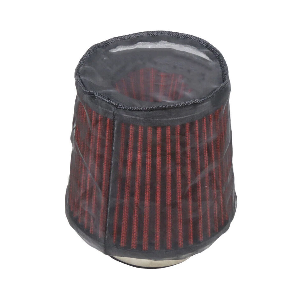 Cubierta de calcetín de filtro de admisión de aire para filtro de aire frío envoltura protectora a prueba de polvo 6 pulgadas💖 Foto 3 de 4