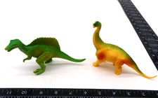 Lot Dinosaur Figure Toy Dino Spinosaurus Brachiosaurus Brontosaurus Toy