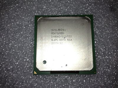 Intel Pentium 4 SL6PC 2.40GHz 533MHz FSB 512KB L2 Cache Socket 478 Processor
