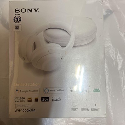 SONY WH-1000XM4 WM New Silent White Limited Edition Headphones 
