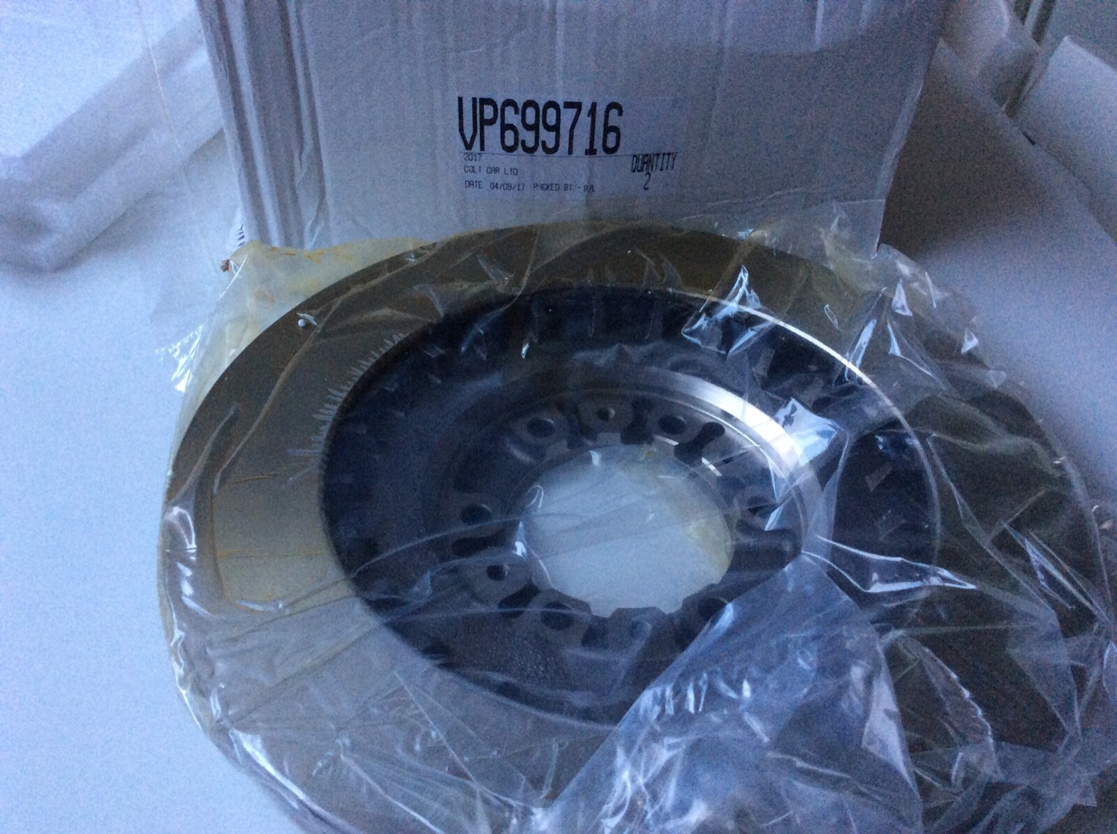 Mitsubishi L200 Front Brake Discs MB699716 New eBay