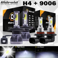 For Toyota Tacoma 2005-2011 Combo LED Headlight Kit Hi/Low Beam + Fog Light Bulb