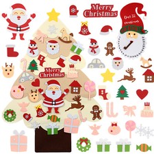 Filz-Weihnachtsbaum Set DIY Weihnachtsbaum Dekoration f&uuml;r Kinder Geschenk