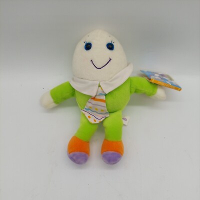 Commonwealth Mother Goose s Basket Full Of Rhymes - Humpty Dumpty - Plush Tag