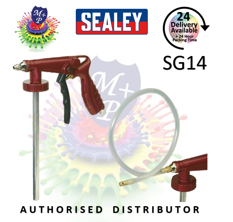 Sealey SG14 - Professional Under Coating Max 84% Sale OFF Underbody Gun Air Seal