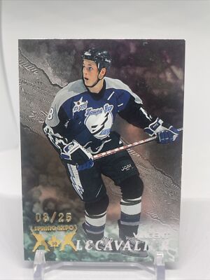 1998 Vinny Vincent Lecavalier Be A Player Rookie /25 #279 Jersey