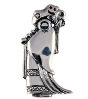925 Silber Replik Wikinger AnhäNger WalküRe + Lederschnur WalküRen Amulett