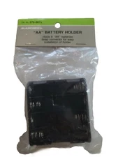 Archer Radio Shack Battery Box Slot Holder for 8 AA Batteries in Package 270-387
