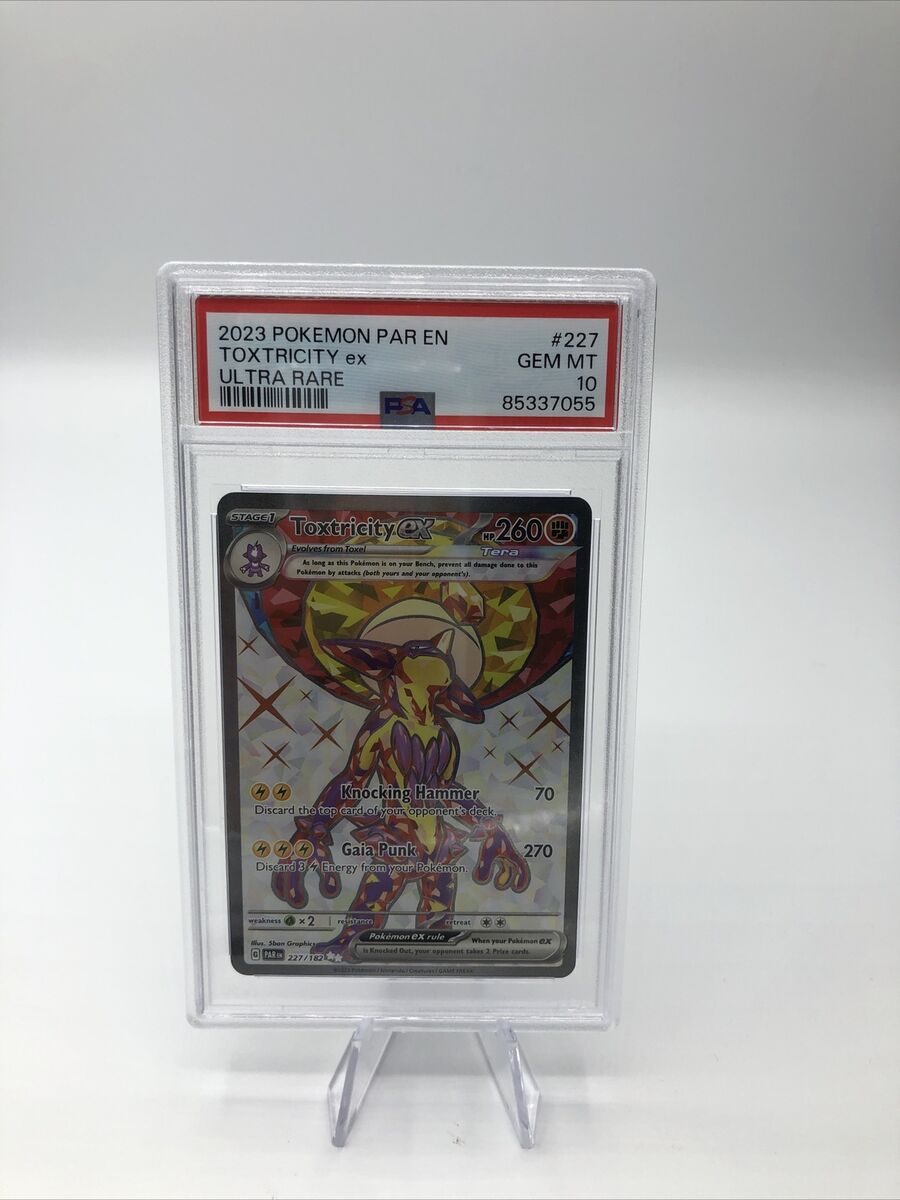 Pokémon TCG Toxtricity EX Paradox Rift 227/182 PSA 10 | eBay Pokémon TCG Toxtricity EX Paradox Rift 227/182 PSA 10 | eBay
