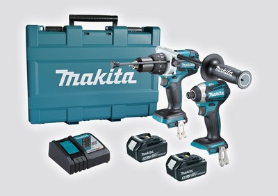 MAKITA DLX2176T 18V Cordless 2pc Hammer 