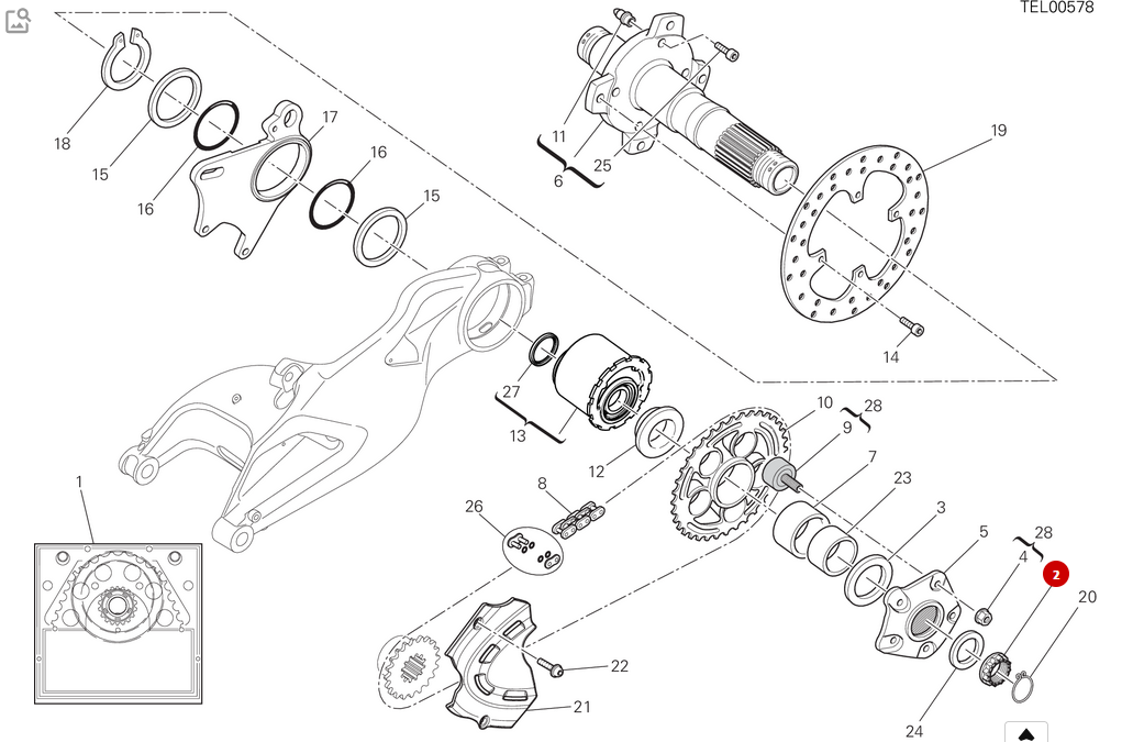 DUCATI REAR WHEEL NUT 75012111AA eBay