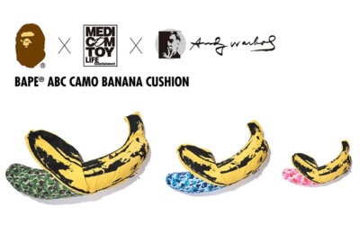 A BATHING APE - ＡBATHING APE × MEDICOM TOY CAMO CUSHION BAPE X MEDICOM TOY 】ABC CAMO BE@R CUSHION | bape.com