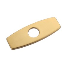 6" Sink Faucet Hole Cover: Deck Plate for Bathroom Vanity Sink - Faucet Brush...