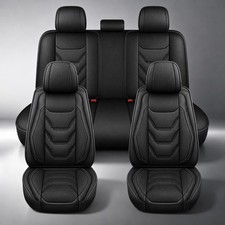 Seat Covers Faux Leather For Acura Tl 2004-2014 Full Set Protector Pad