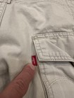 Levi's Mens Pants 36X36 Beige Cargo Straight Loose Baggy Grunge Skater Y2K Vtg — photo 4