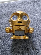 Bulbbotz C3PO LED Alarm Clock Light Star Wars Robot Fully Working 