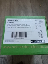NEW Schneider Electric Square D SQR51201WH X Series GFCI 20 Amp Outlet Plug
