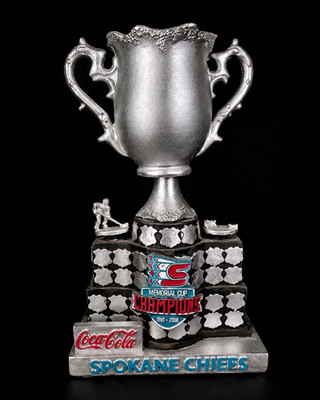 Spokane Chiefs Bobble Cup Memorial Cup Champions Trophy Bobblehead 2008