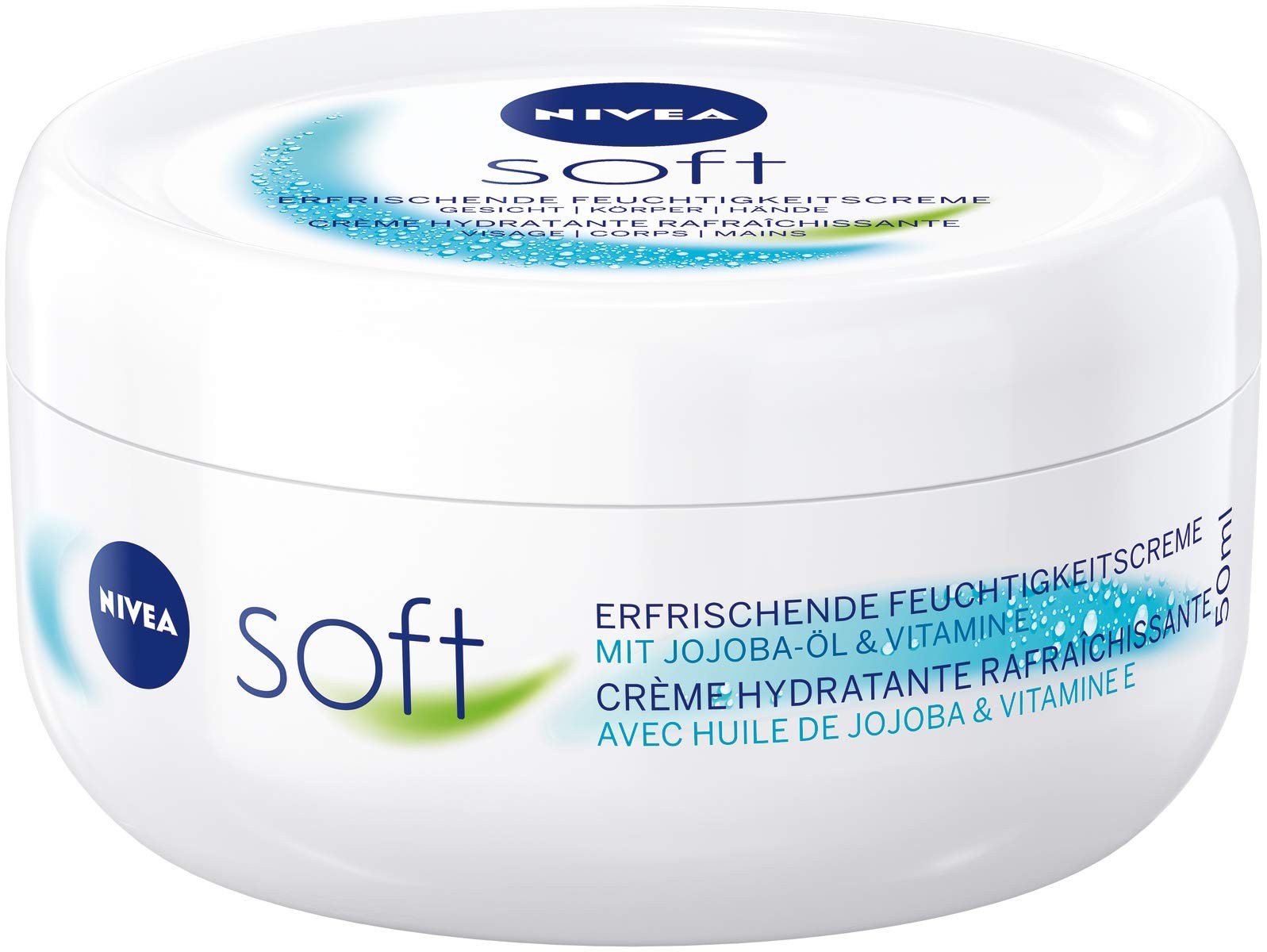 Soft Refreshing Moisturising Cream (50 ml) Nourishing Soft Cream with Vitamin E