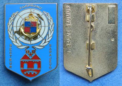 9. DIMA, FORPRONU, HQ SEKTOR VON SARAJEVO, 4. MANDAT JUGOSLAWIEN OPEX