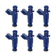 6 Pcs 0280156300 Fuel Injectors Fit for Chevy 3.6 Equinox Malibu 2008-2012 for
