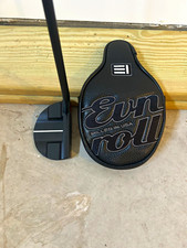 Evnroll ER8 Mallet Putter Right-Handed 35 in Black/Red/Silver w/ Headcover