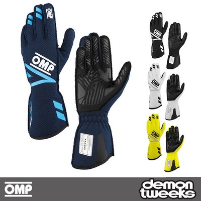 OMP One Evo FX Race Gloves - FIA 8856-2018 Approved / Nomex / Motorsport