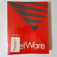 NOVELL  NetWare  2.2 For DOS - Two Manuals - INSTALLATION  PRINT  1990 New