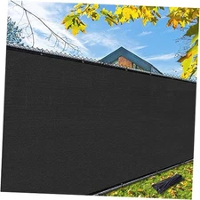 iCover Privacy Screen Fence, Outdoor Fencing Panels, Garden 4x50ft Black