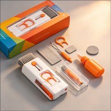 Laptop Keyboard Cleaner Kit 11pcs Screen Brush PC Phone Earbud