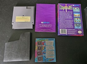 Crystalis (Nintendo NES, 1990) CIB Complete w/ Protector, Manual & Box 
