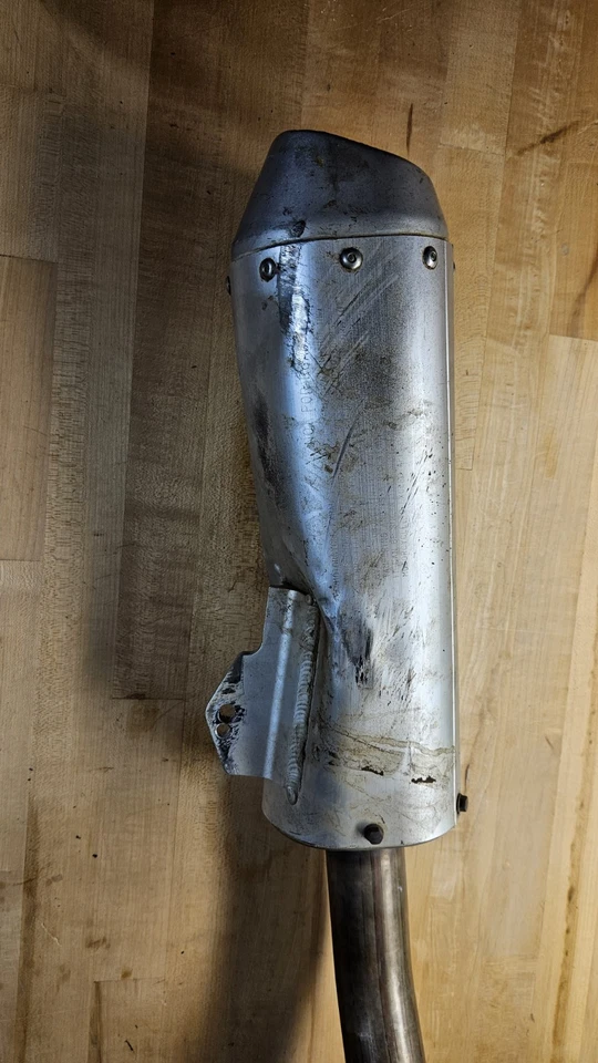 Kawasaki KX250F 2005 OEM conjunto de escape completo Foto 2 de 4