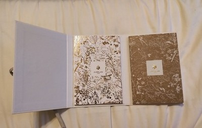 NIB GUERLAIN PARIS PORTFOLIO SET X 2 UNLINED BLANK NOTEBOOKS JOURNALS DIARIES