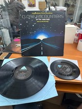 Close Encounters Of The Third Kind 1977 LP Vinyl Record AL 9500 with 45