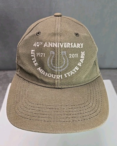 Little Missouri State Park Hat Heavy Canvas strapback 40th anniversary cap