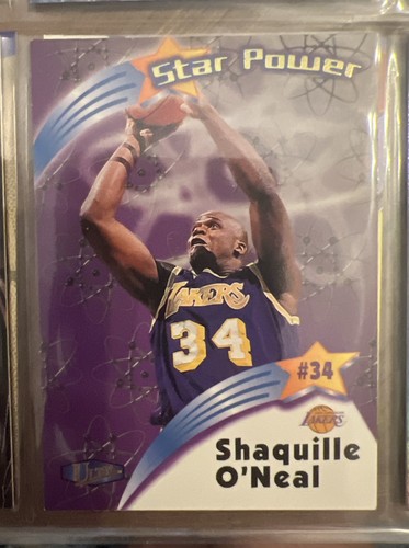 Shaquille O'Neal #4 1997 Ultra Star Power card