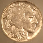1935 Buffalo Nickel. ICG MS-63. Starts at .99. NO RESERVE