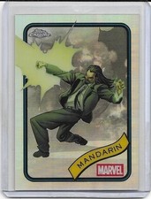 2025 Topps Chrome Marvel Refractor MANDARIN #41!