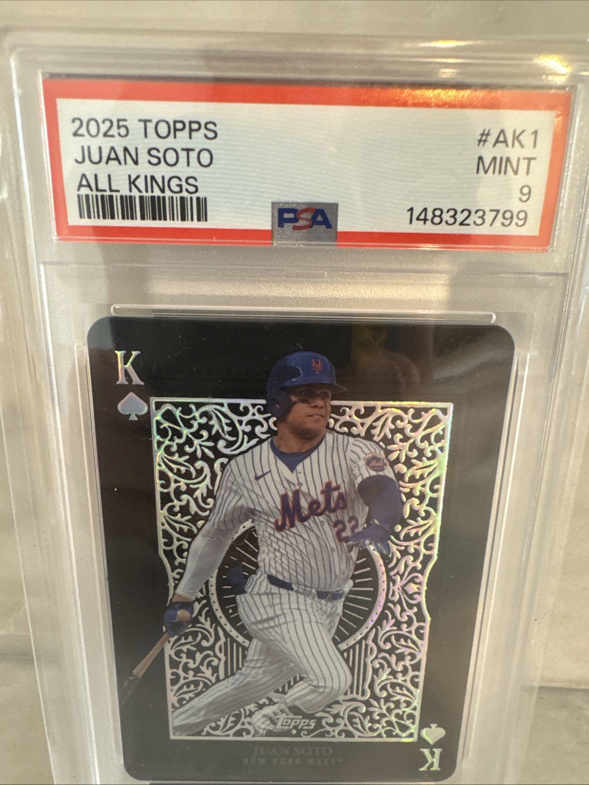 Juan Soto #AK-1 (Baseball Cards 2025 Topps All Kings) — is it worth grading?