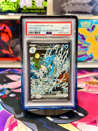 Kingdra ex graded PSA 8 for sale on eBay