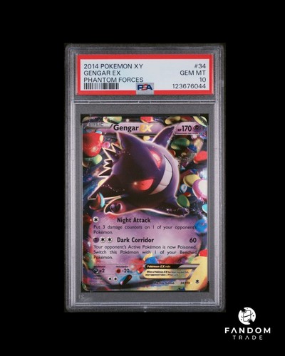 Gengar-EX graded PSA 10 for sale on eBay