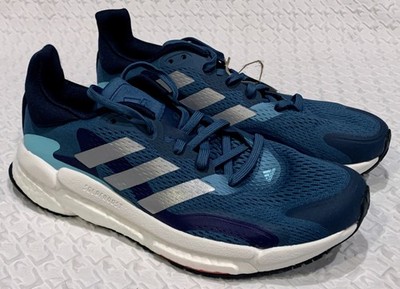 ADIDAS Solar Boost 3 Orbit indigo Blue Silver Ink Blue Running Shoes Mens Sz 6.5