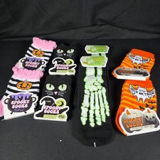 Spooky Socks Kids Halloween Size 7-8.5 - 8 Pair